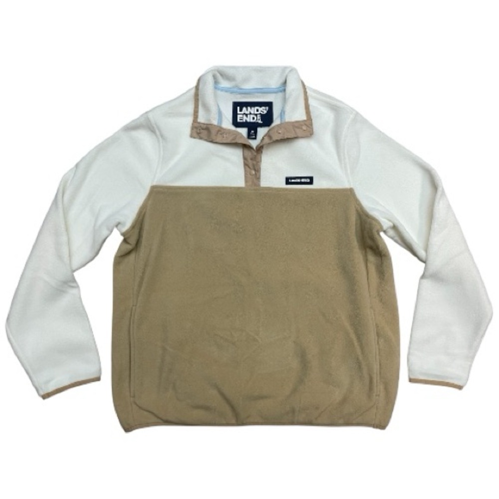 Lands’ End Unisex Color-block Fleece